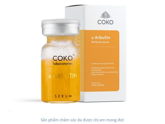 [REVIEW] Coko Serum dưỡng trắng Arbutin 7ml Có Tốt Không? Giá Bao Nhiêu? Mua Ở Đâu Chính Hãng?