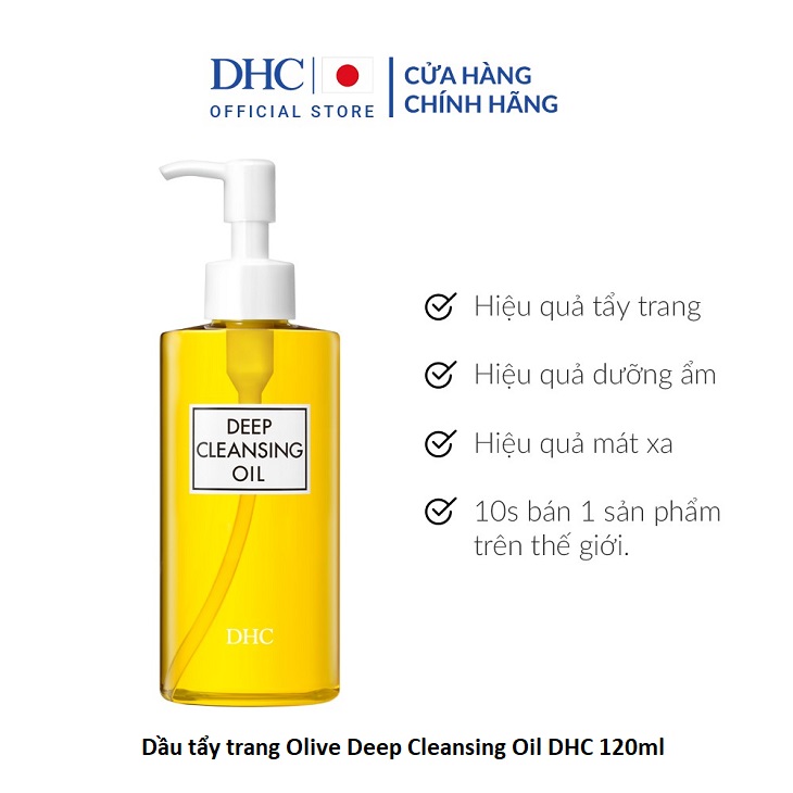 [REVIEW] DẦU TẨY TRANG OLIVE DEEP CLEANSING OIL DHC 120ML Có Tốt Không? Giá Bao Nhiêu? Mua Ở Đâu Chính Hãng?