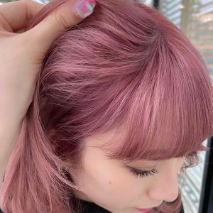 review dầu gội nhuộm tóc nâu hồng sinhair